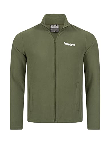 MUWO "Acotango Herren Fleecejacke (as3, alpha, s, regular, regular, Grün) von MUWO