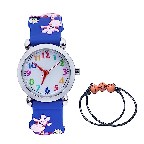 MUXIJIA Kinder Uhren für Jungen und Mädchen ab 3-10 Jahre - Analog Quarz Junge und Mädchen Uhr - Silikon Uhrenarmband Armbanduhr Kinderuhr von MUXIJIA
