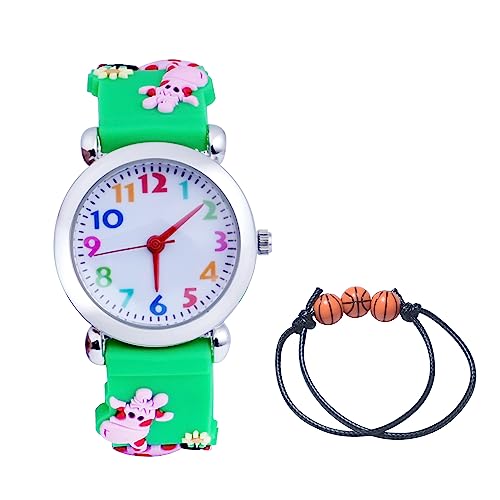 MUXIJIA Kinder Uhren für Jungen und Mädchen ab 3-10 Jahre - Analog Quarz Junge und Mädchen Uhr - Silikon Uhrenarmband Armbanduhr Kinderuhr von MUXIJIA
