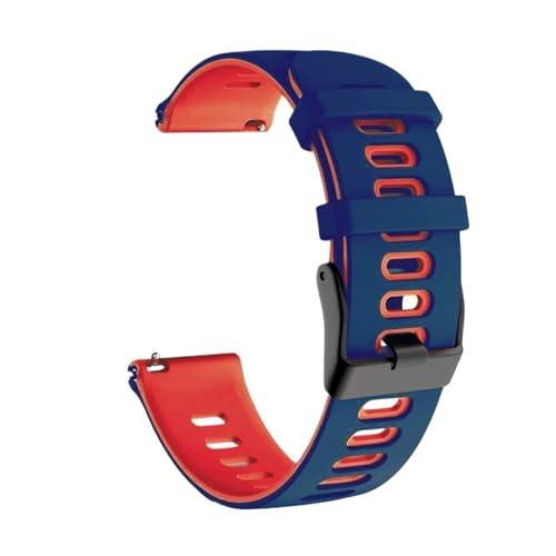 MUXUMAO Schnellverschluss 20 mm 22 mm Silikonbänder Uhrenarmband Allgemeines Band(2,20mm) von MUXUMAO
