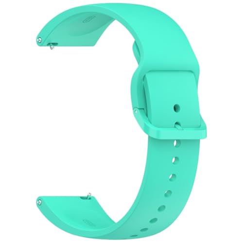 MUXUMAO Schnellverschluss-Uhrenarmband, Silikon-Uhrenarmband 22 mm Universal(Green) von MUXUMAO