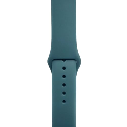 Universal-Silikon-Uhrenarmband, 18 mm, 20 mm, 22 mm, 24 mm, Schnellverschluss, Armbanduhrenband, Damen- und Herren-Sportuhrenarmband(Blue,22mm) von MUXUMAO