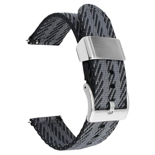 Universelles Nylon-Uhrenarmband for Männer und Frauen, Ersatz, Sport-Schnellverschluss-Uhrenarmband 18 mm 20 mm 22 mm 24 mm(5,24mm) von MUXUMAO