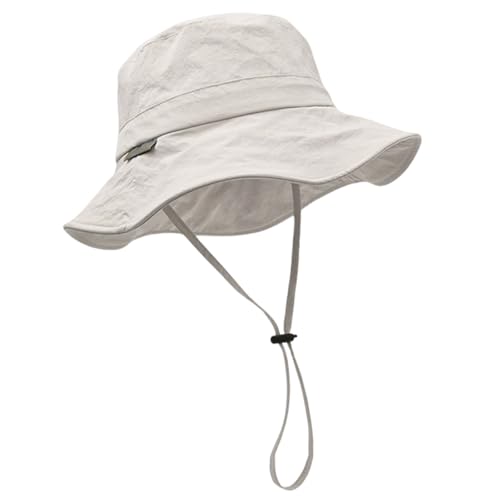 MUYAPAY Sonnenhut Damen UV-Schutz Regenhut Wasserdicht Schnelltrocknend Fischerhut Herren Damen Faltbar Tragbar Anglerhut Wanderhut Bucket Hat Sommerhut für Strand Camping Picknick Wandern Reisen von MUYAPAY
