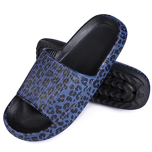 MUYOGRT Badeschuhe Herren Damen Badelatschen, Cozislides Original Hausschuhe Badeschlappen Schlappen, Bequeme Wolkenschuhe Pantoletten Rutschfeste Sommer Cozy Slides Slippers von MUYOGRT