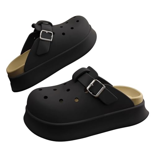 MUYOGRT Badeschuhe Herren Damen Cozislides Original Sandalen Super Weich Schlappen Wolkenschuhe rutschfest Badelatschen Hausschuhe Sommer Pantoletten Badeschlappen von MUYOGRT