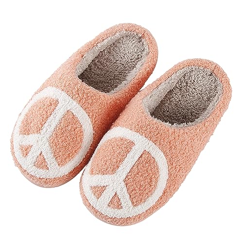 MUYOGRT Hausschuhe Damen Plüsch Winter - Weiche Flauschige Slipper Damen, Warme Fluffy Pantoletten Herren, Lustige Cartoon Hausschlappen Drinnen Draußen von MUYOGRT