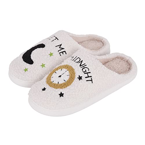 MUYOGRT Hausschuhe Damen Plüsch Winter Pantoffeln, Flauschige Slippers Warme Hausschuhe Herren, Flaumig Weiche Rutschfest Hauspantoffeln Schuhe von MUYOGRT