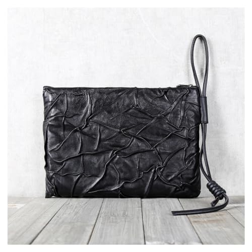 MUZIZY Reißverschluss-Geldbörse, Schaffell-Handtasche, Handtasche, Clutch, Herren/Damen, Paar-Modelle, Erwachsene, Jugend, Familie, Freunde, Clutch einfach von MUZIZY