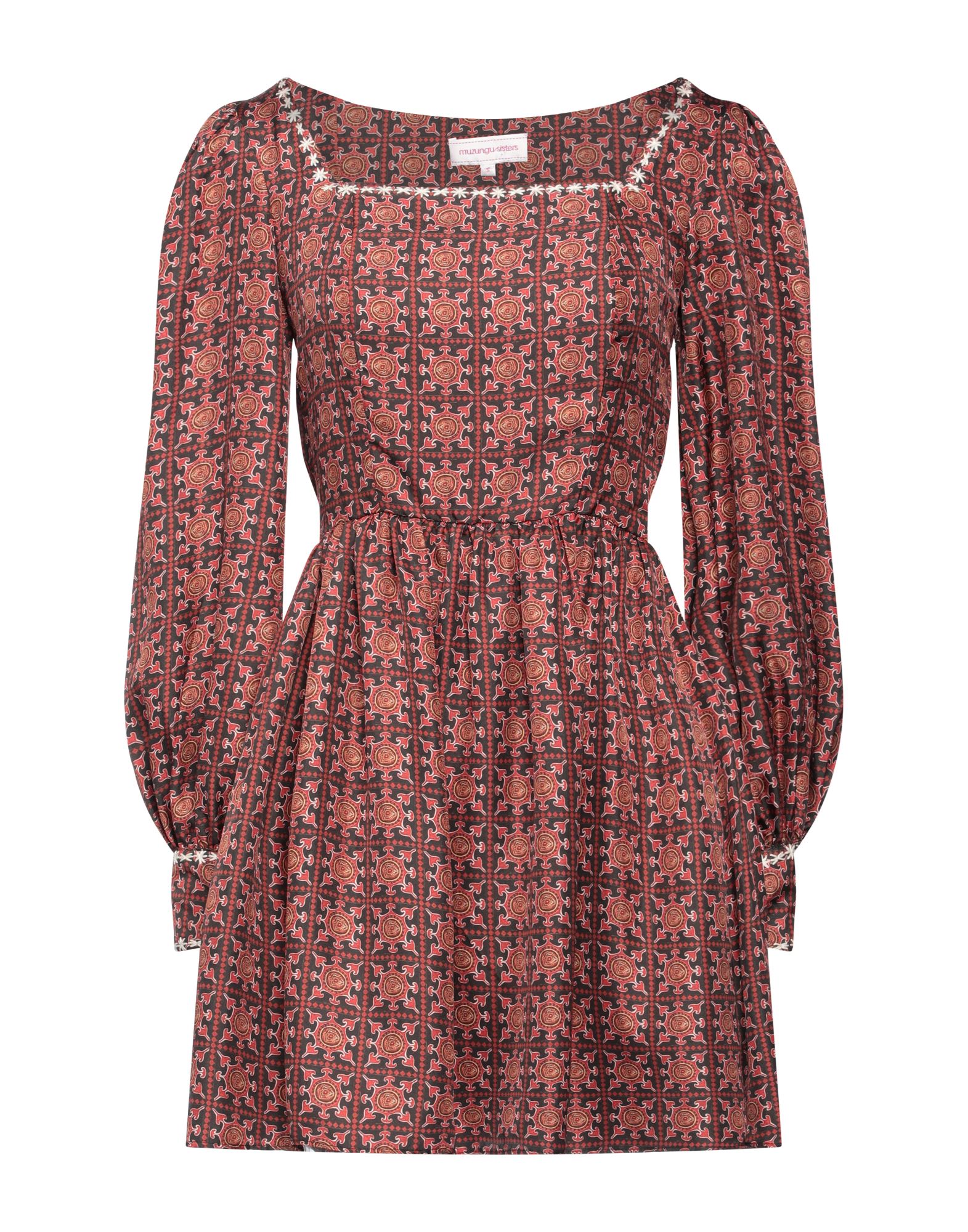 MUZUNGU SISTERS Mini-kleid Damen Rot MUZUNGU SISTERS Mini-kleid Damen Rot von MUZUNGU SISTERS