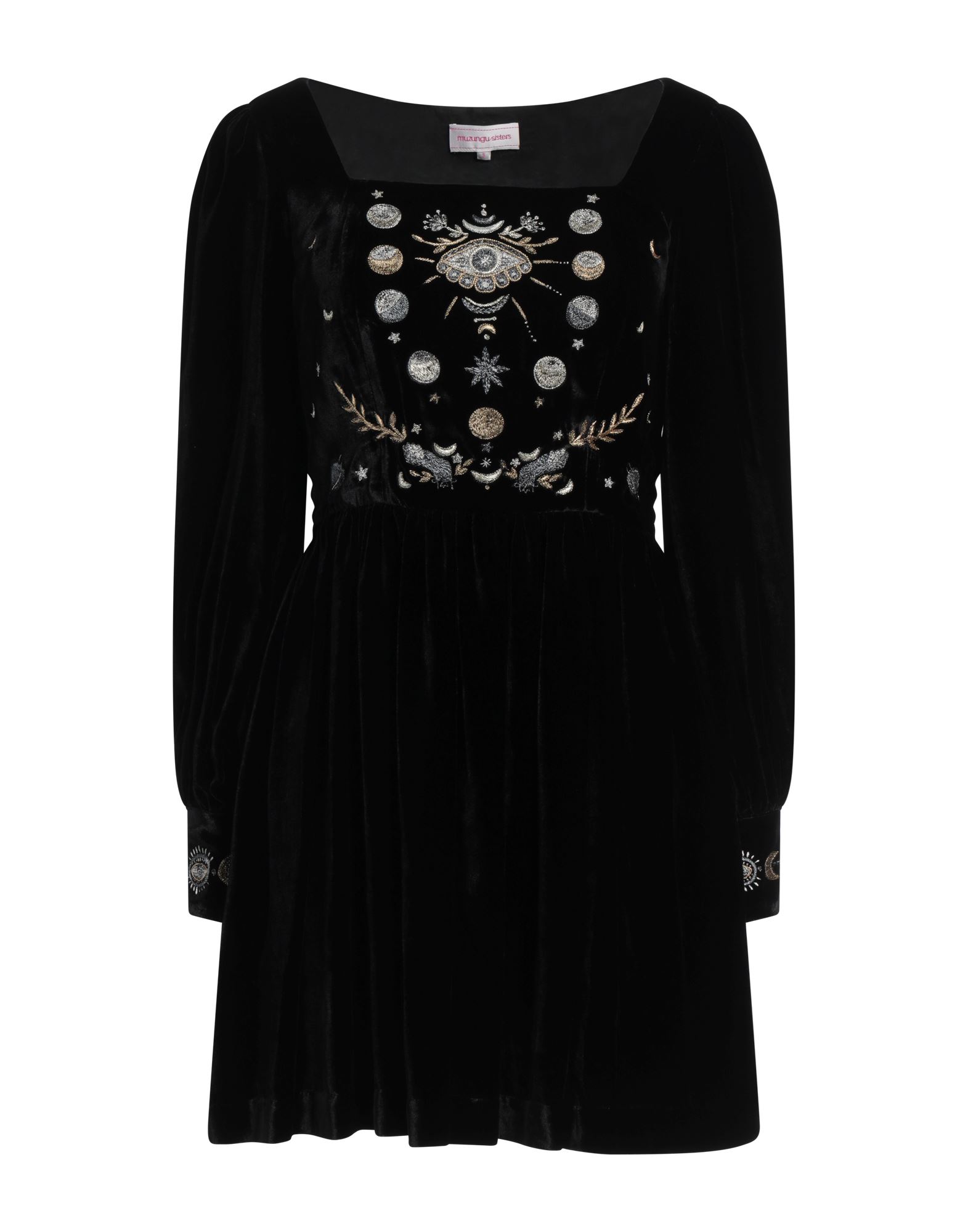 MUZUNGU SISTERS Mini-kleid Damen Schwarz MUZUNGU SISTERS Mini-kleid Damen Schwarz von MUZUNGU SISTERS