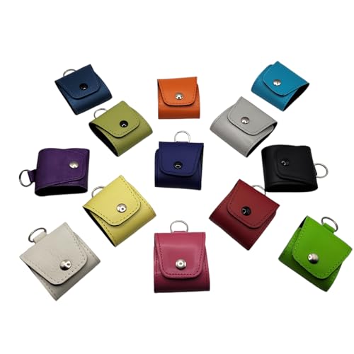 MV-Versand Homöopathische Notfallapotheke mit 4 Schlaufen/Braungläsern (UV-Schutz) und Etiketten, Leder weiß von MV-Versand