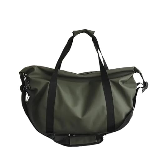 MVGVPLVLTN Designer Fitness Reisetasche Unisex Modische Reisetaschen mit großem Fassungsvermögen Herren Schlichte Schwarze Sport-Umhängetasche for Damen 2025(Green) von MVGVPLVLTN