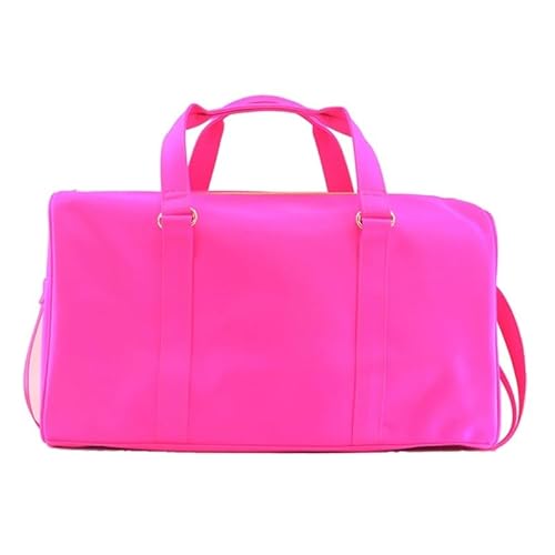 MVGVPLVLTN Freizeit Nylon Outdoor Handtasche wasserdichte Mode Reisetasche Damen kleine Reisehandtasche-M(Rose red) von MVGVPLVLTN