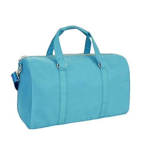 MVGVPLVLTN Freizeit Nylon Outdoor Handtasche wasserdichte Mode Reisetasche Damen kleine Reisehandtasche-M(Teal Blue) von MVGVPLVLTN