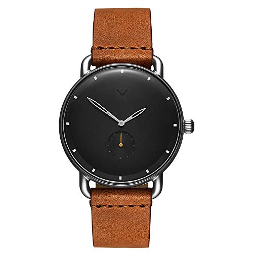 MVMT Herren Analog Quarz Uhr mit Leder Armband D-MR01-BSL von MVMT