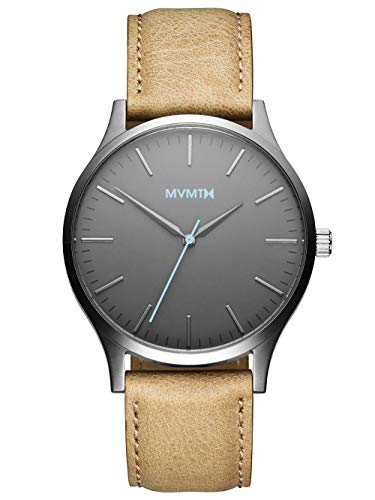 MVMT Watches 40 Series Herren Uhr Gunmetal/Sandstone Leather von MVMT