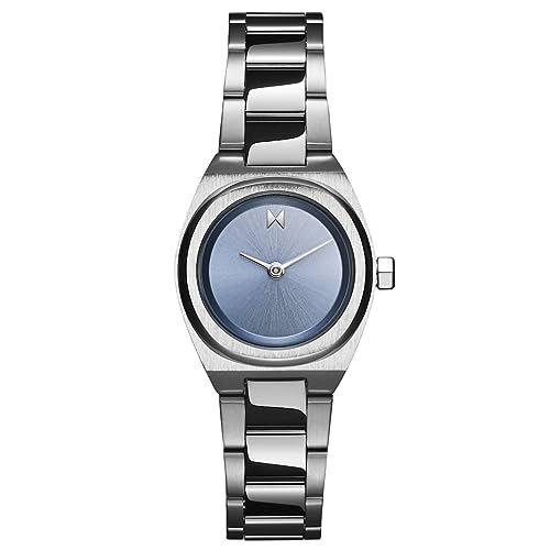 MVMT Odyssey Minimalistische Luxe-Armbanduhr für Damen und Herren, aqua blue, 25 MM, Odyssee II von MVMT