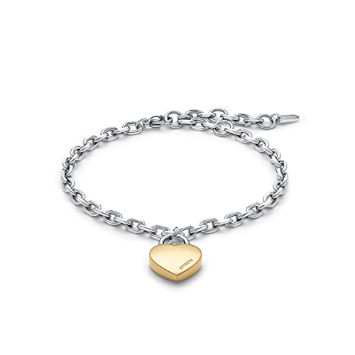 MVMT armband für Damen Kollektion HEARTLOCK BRACELET Gelbgold - 28200182 von MVMT