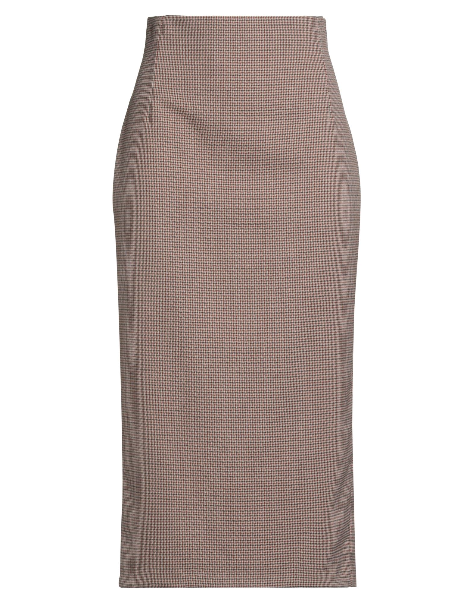 MVP WARDROBE Midi-rock Damen Hellbraun MVP WARDROBE Midi-rock Damen Hellbraun von MVP WARDROBE