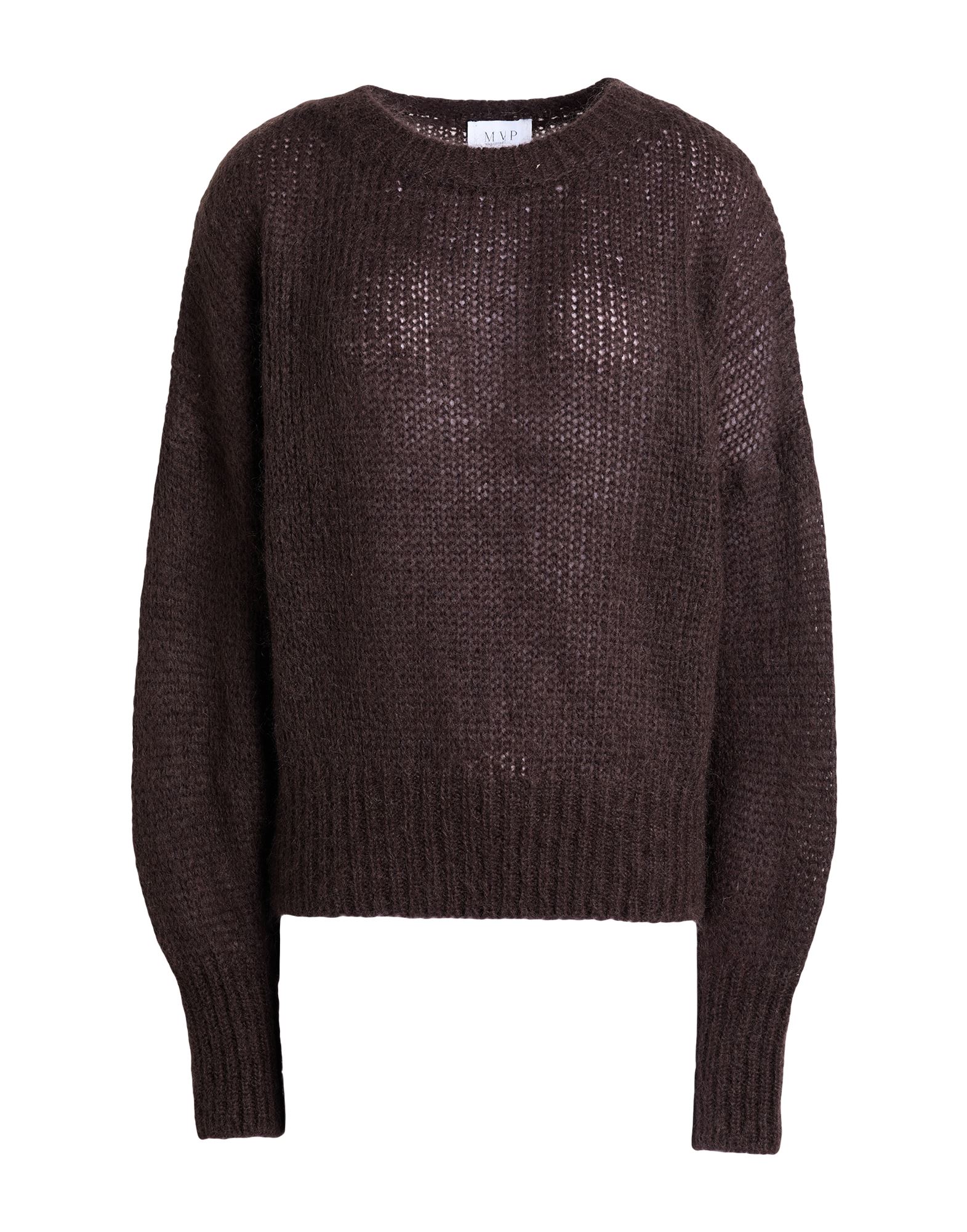 MVP WARDROBE Pullover Damen Dunkelbraun MVP WARDROBE Pullover Damen Dunkelbraun von MVP WARDROBE