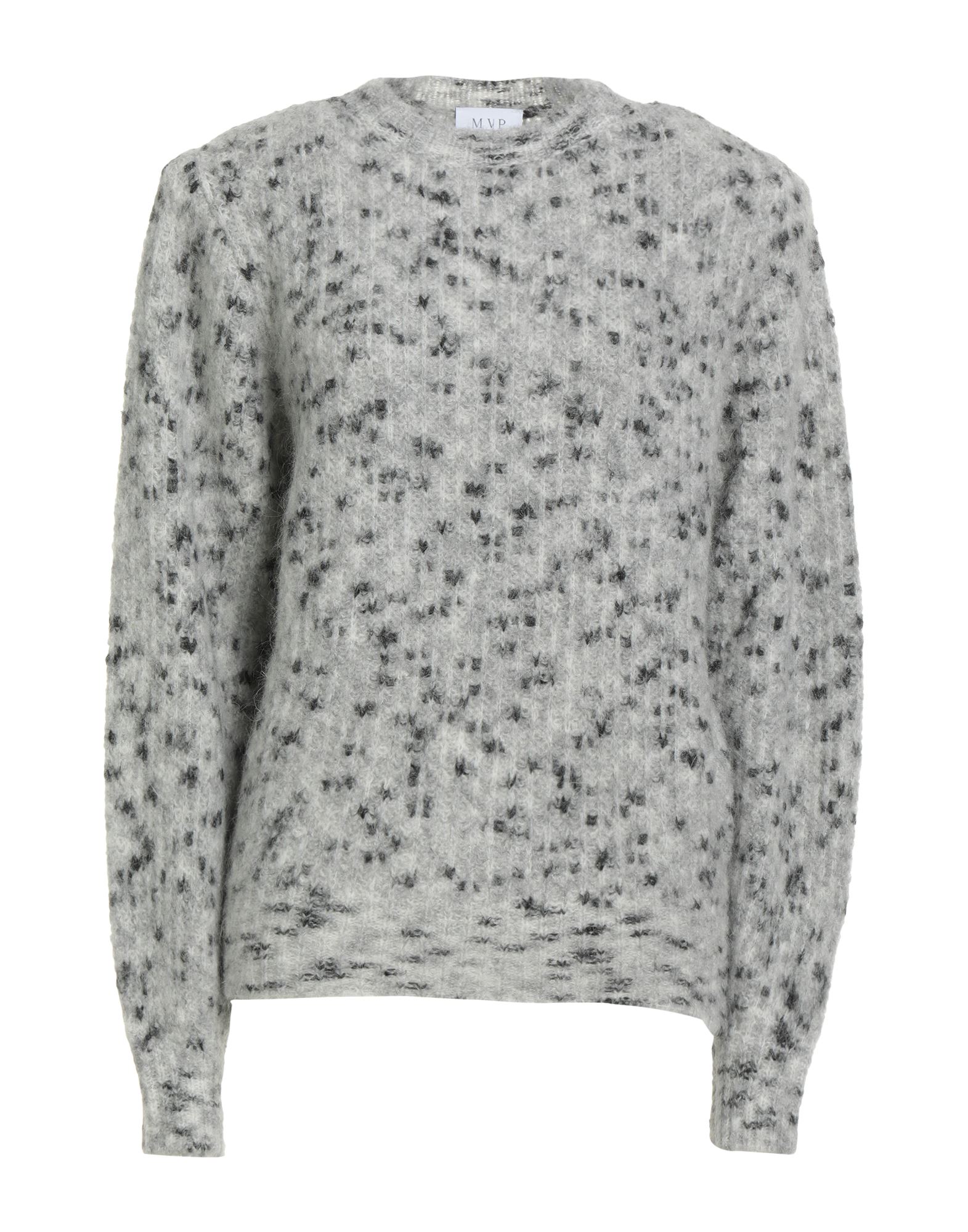 MVP WARDROBE Pullover Damen Hellgrau MVP WARDROBE Pullover Damen Hellgrau von MVP WARDROBE