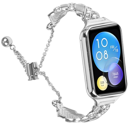 MVRYCE Kompatibel mit Mi Band 8 Pro Armband, 5,5 "-8,0" Einstellbare Frauen Männer Armband Edelstahlband Ersatzband für Mi Band 8 Pro (Y01) von MVRYCE