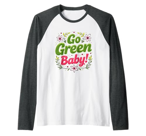 Go Baby Grün Raglan Go Baby Grün Raglan von MVegan