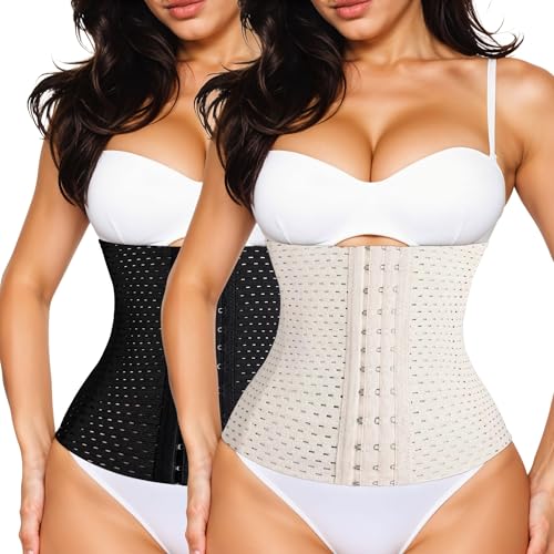 All Shapes of Beauty® - Korsett Damen | Corsage | Waist Trainer | Abnehmen I Taillengürtel | Das Corset optimiert den Bereich um Taille, Hüfte und Bauch sichtbar (Bauchweg) | Shapewear | Sport von MW & Partner