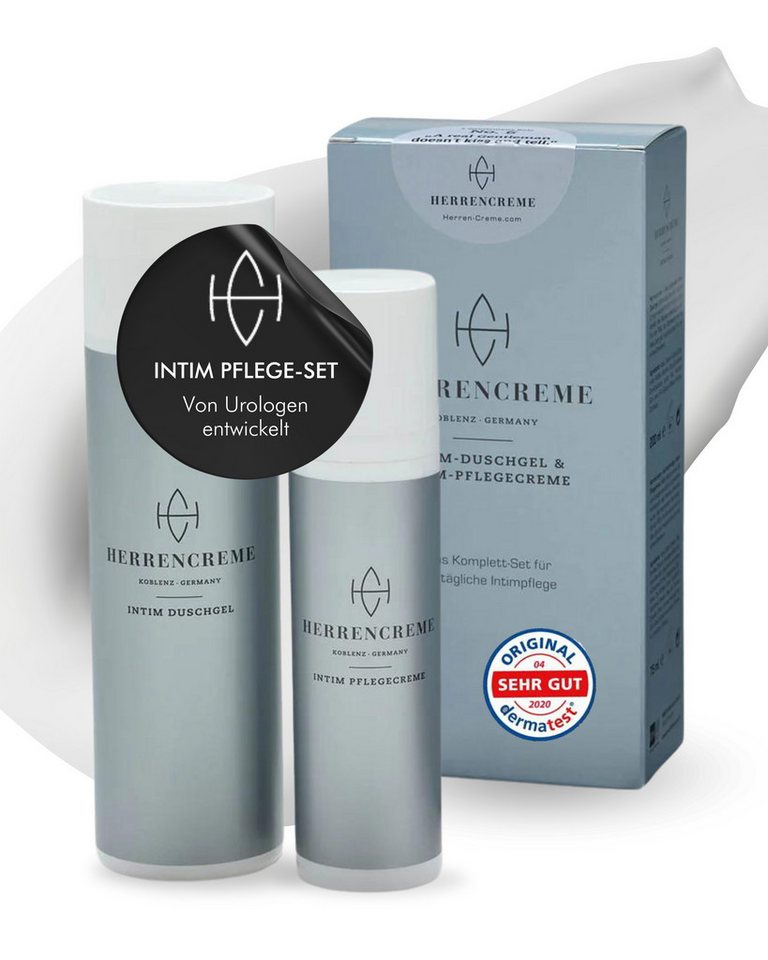 MW19 Skincare GmbH Körpercreme Herrencreme Intimpflege Set - Intimpflegecreme & Intimduschgel von MW19 Skincare GmbH