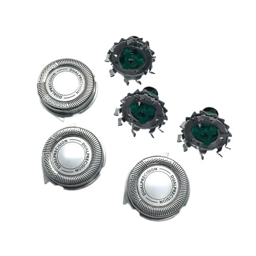 3 Stück HQ11 Ersatz-Rasierklingen, Kompatibel Mit Philips, RQ1151 RQ1155 RQ1190 RQ1131 RQ1175 RQ1195 RQ1170 RQ1190 RQ1131 RQ1141 RQ1145 RQ1150X von MWCEKDMUG