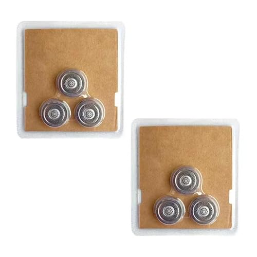 Ersatzklingen, Kompatibel Mit Philips, Kompatibel Mit Norelco, Rasierer Der Serien S9000 Und 9000 Prestige SP981X, SP9820, SP986X, SP9861, SP9863(6pcs set) von MWCEKDMUG