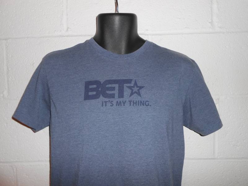 Vintage 80Er 90Er Jahre Schwarz Unterhaltung Fernsehen Bet It's My Thing T-Shirt Small Vintage 80Er 90Er Jahre Schwarz Unterhaltung Fernsehen Bet It's My Thing T-Shirt Small von MWKDIRECT