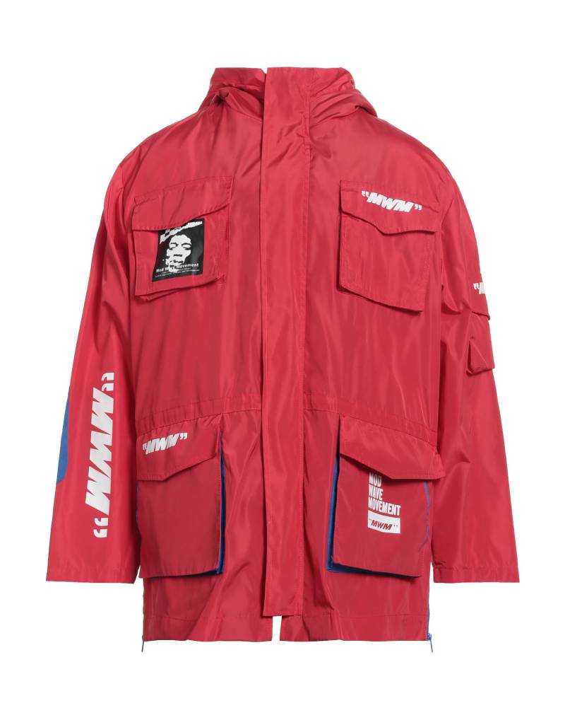 MWM MOD WAVE MOVEMENT Jacke, Mantel & Trenchcoat Herren Rot von MWM MOD WAVE MOVEMENT