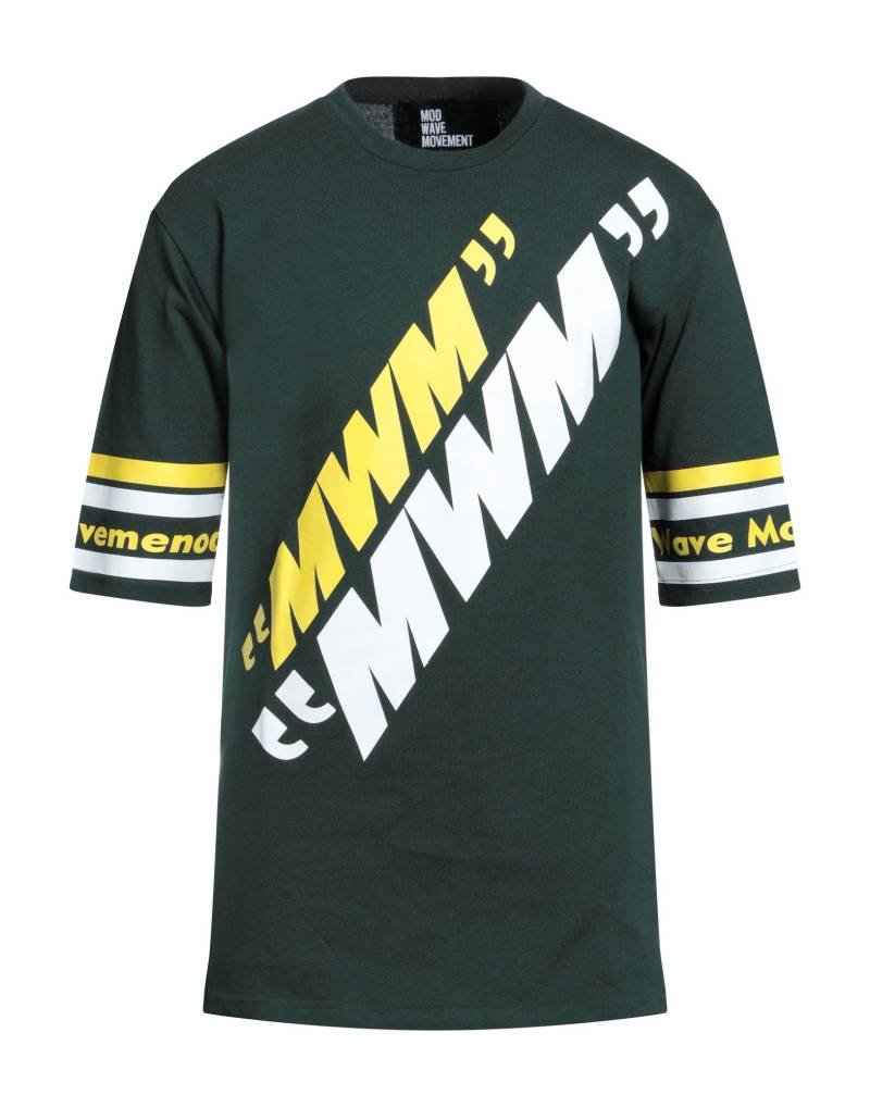 MWM MOD WAVE MOVEMENT T-shirts Herren Dunkelgrün von MWM MOD WAVE MOVEMENT