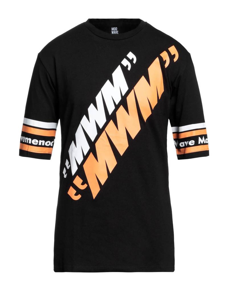 MWM MOD WAVE MOVEMENT T-shirts Herren Schwarz von MWM MOD WAVE MOVEMENT
