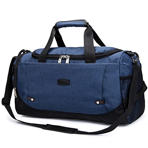 Unisex Turnbeutel Reise Outdoor Schultertaschen Handtasche Tote Sport Duffel Herren Crossbody Große Kleidung Aufbewahrung (Farbe: B Größe: 27 x 51 x 23 cm), e, 27x51x23cm von MWUCAIXIA