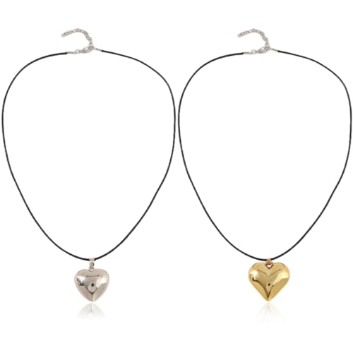 MWUMRCM Herz-Choker-Halskette,Kette Damen Kette Damen Personalisierte Kette mit Zarte Halskette mit Anhänger Damen Hypoallergene Vergoldete Kette Modeschmuck für Frauen und Mädchen von MWUMRCM