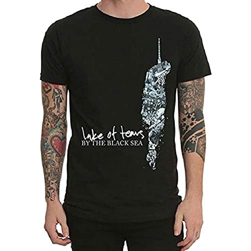 Men's Fashion T-Shirt Lake of Tears by The Black Sea Punk Rock Short Sleeve T Shirts Casual Summer Dress Printed Tops Black XL Men's Fashion T-Shirt Lake of Tears by The Black Sea Punk Rock Short Sleeve T Shirts Casual Summer Dress Printed Tops Black XL von MXCHIC