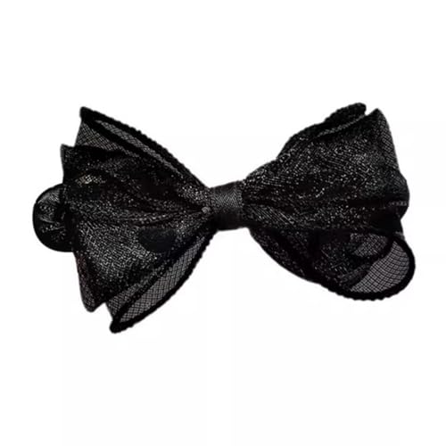 Dekorative Haarspange Damen Organza Seitenclip Entenschnabelclip Hinterkopfclip von MXMZSRTH