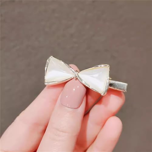 Dekorative Haarspange Frauen Schleife Haarspange Pony Clip(Style 2) von MXMZSRTH