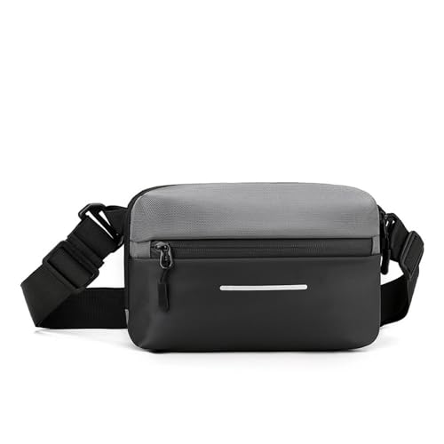 Gürteltaschen für Herren Herren-Hüfttasche mit großem Fassungsvermögen, lässige Pendler-Hüfttasche(Grey) von MXMZSRTH