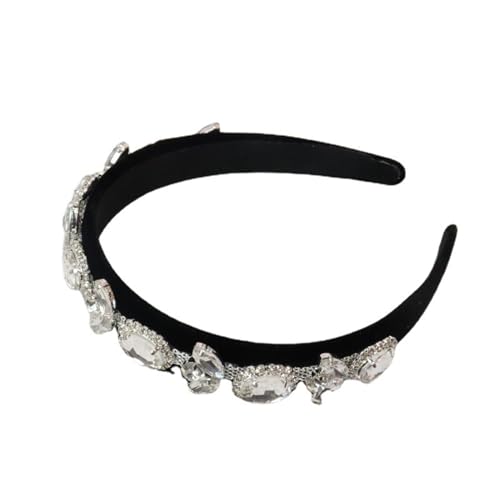MXMZSRTH Haarreif Für Die Braut Haarband Weibliche Braut Haar Hoop Herbst Und Winter Kopfschmuck Temperament Kristall Haar Zubehör von MXMZSRTH