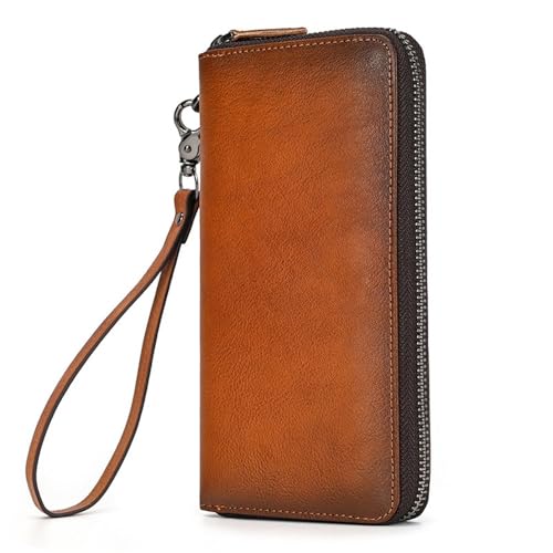 MXMZSRTH Punk Geldbörse Handytasche mit großer Kapazität for Herren(Colour 1) von MXMZSRTH