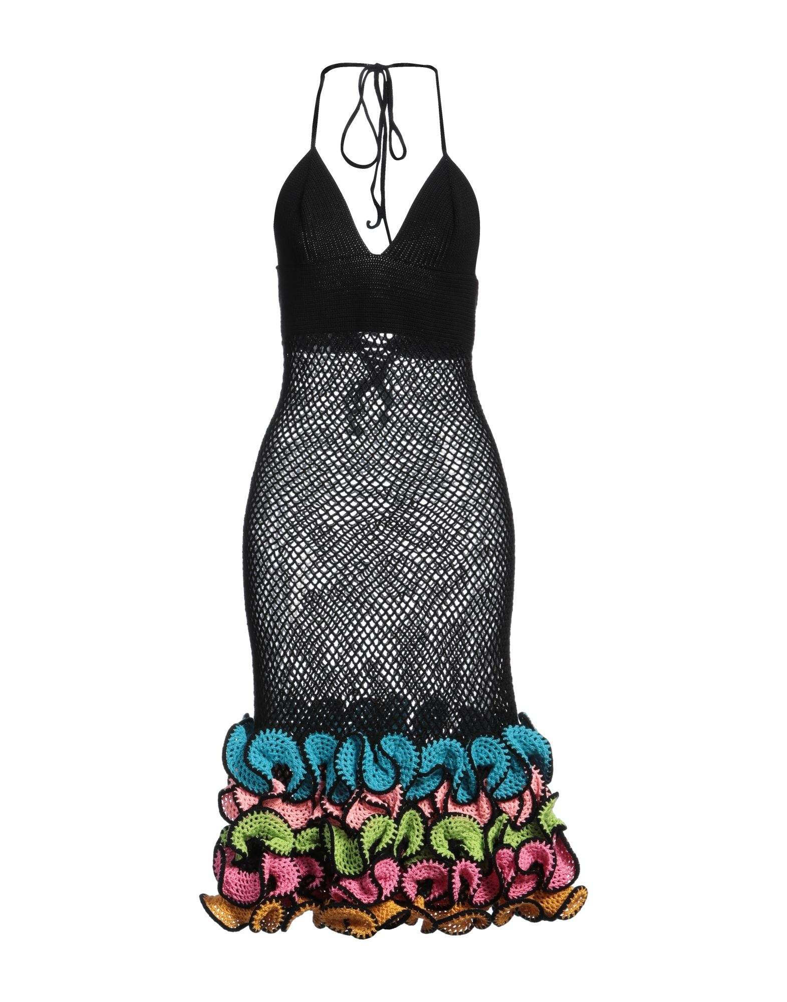 MY BEACHY SIDE Midi-kleid Damen Schwarz MY BEACHY SIDE Midi-kleid Damen Schwarz von MY BEACHY SIDE