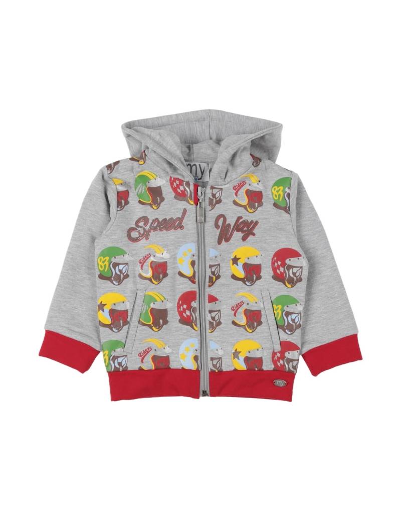 MY COLLECTIONS Sweatshirt Kinder Hellgrau von MY COLLECTIONS