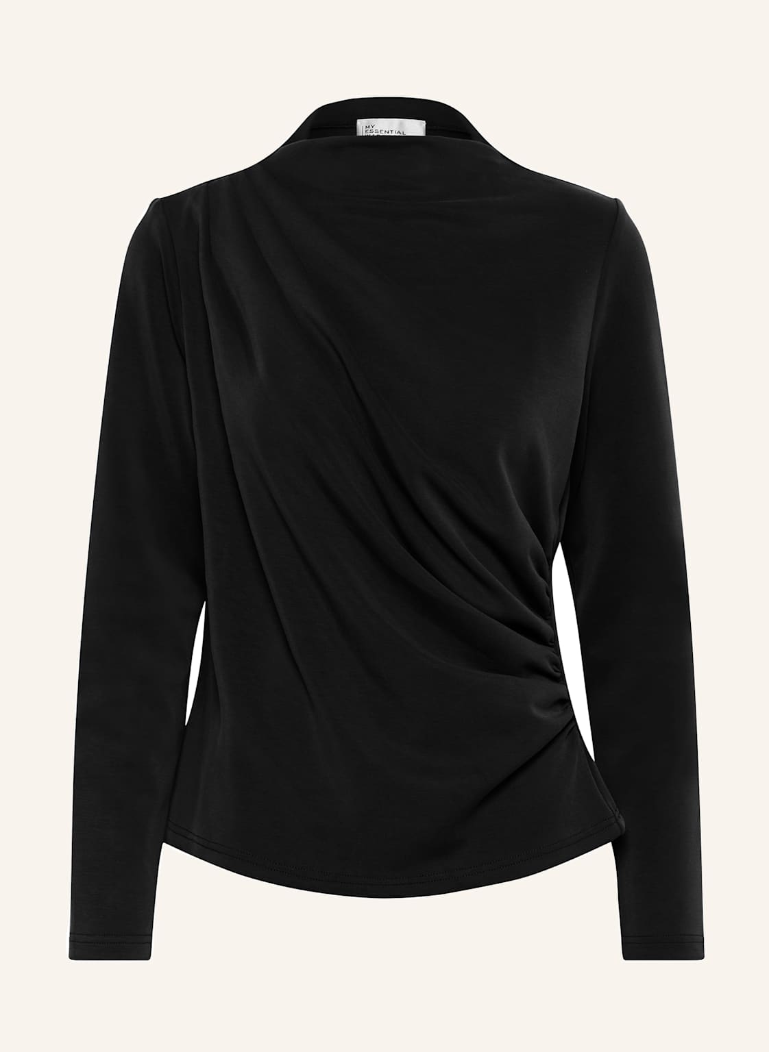 My Essential Wardrobe Oversized-Hemdbluse Helle schwarz von MY ESSENTIAL WARDROBE