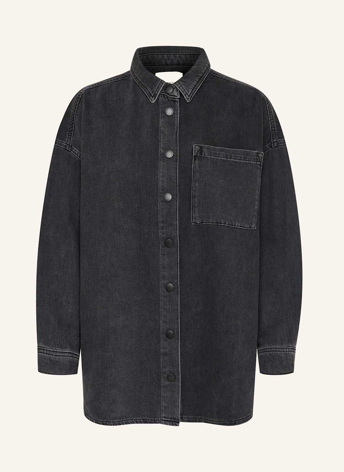 My Essential Wardrobe Oversized-Hemdbluse Malo grau von MY ESSENTIAL WARDROBE