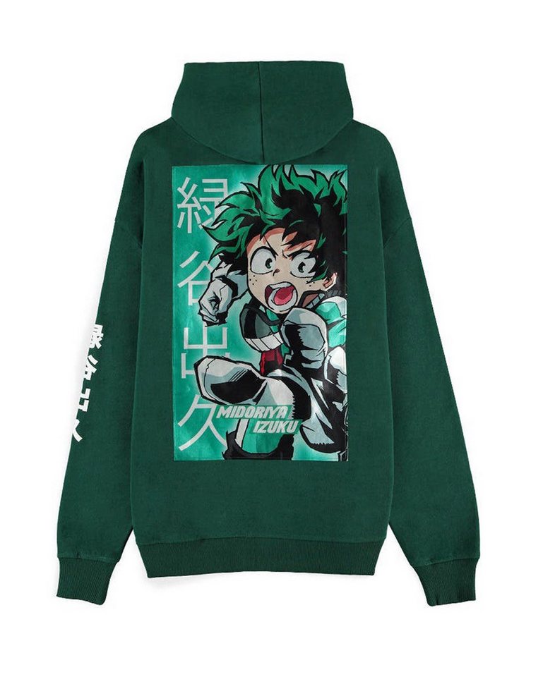 MY HERO ACADEMIA Kapuzensweatshirt Deku Hoodie Midoriya Izuku Anime Manga von MY HERO ACADEMIA