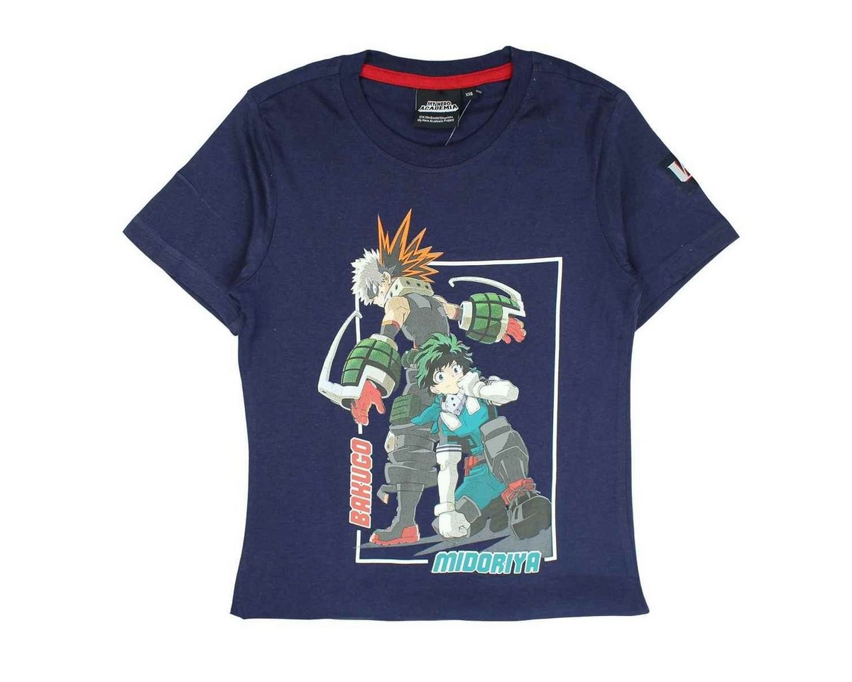 MY HERO ACADEMIA Print-Shirt Anime My Hero Academia Jungen T-Shirt Kurzarm Shirt Gr. 140 bis 176 von MY HERO ACADEMIA